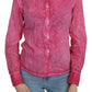 Chic Pink Cotton Polo Blouse by Ermanno Scervino