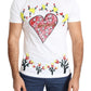 Dolce & Gabbana White Saint Valentine Print Cotton Men T-shirt