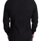 Dolce & Gabbana Sleek Black Cotton Dress Shirt