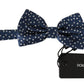 Dolce & Gabbana Elegant Silk Polka Dot Bow Tie