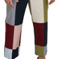 Dolce & Gabbana Stunning Multicolor Patchwork Pants