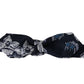 Dolce & Gabbana Navy Blue Floral Slim Adjustable Neck Papillon Men  Bow Tie