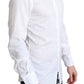 Dolce & Gabbana Elegant White Cotton Dress Shirt Slim Fit