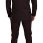 Dolce & Gabbana Bordeaux Wool MARTINI Slim Fit Suit