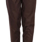 Just Cavalli High Waist Tapered Chic Formal Pants