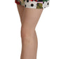 Dolce & Gabbana Floral High Waist Hot Pants Shorts