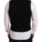 Dolce & Gabbana Black Cotton Single Breasted Waistcoat