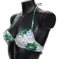 Dolce & Gabbana Chic Floral Bikini Top - Summer Swimwear Delight