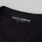 Dolce & Gabbana Elegant Black Silk Blend Waistcoat Vest