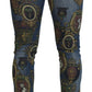 Dolce & Gabbana Elegant Slim-Fit Printed Denim Jeans