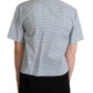 Dolce & Gabbana Elegant Polka Dot Cotton Polo Shirt