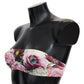 Dolce & Gabbana Multicolor Floral Bikini Top - Elegant Summer Wear