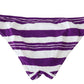 Dolce & Gabbana Chic Striped Bikini Bottom - Effortless Poolside Glamour