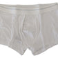 Dolce & Gabbana Elegant White Cotton Blend Boxer Shorts