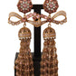 Dolce & Gabbana Elegant Antique Gold Bow Earrings