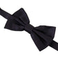 Dolce & Gabbana Elegant Blue Silk Bow Tie