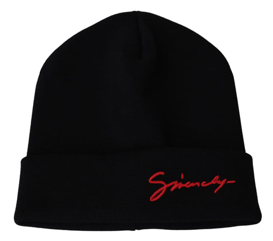 Givenchy Chic Unisex Wool Beanie with Signature Accents