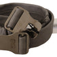 Costume National Gray Leather Silver Buckle Waist Belt