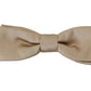 Dolce & Gabbana Dazzling Gold Silk Bow Tie