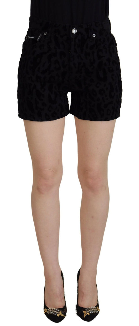 Dolce & Gabbana Chic Mid Waist Hot Pants Shorts