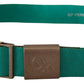 GF Ferre Elegant Green Adjustable Cotton Belt