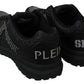 Philipp Plein Black Running Jasmines Sneakers Shoes