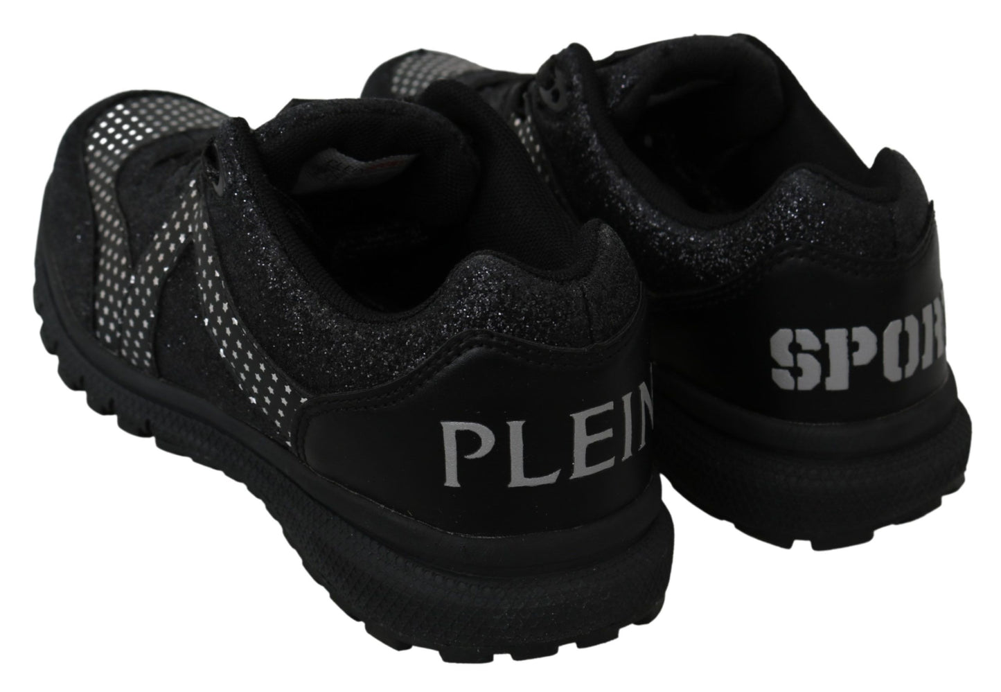 Philipp Plein Black Running Jasmines Sneakers Shoes