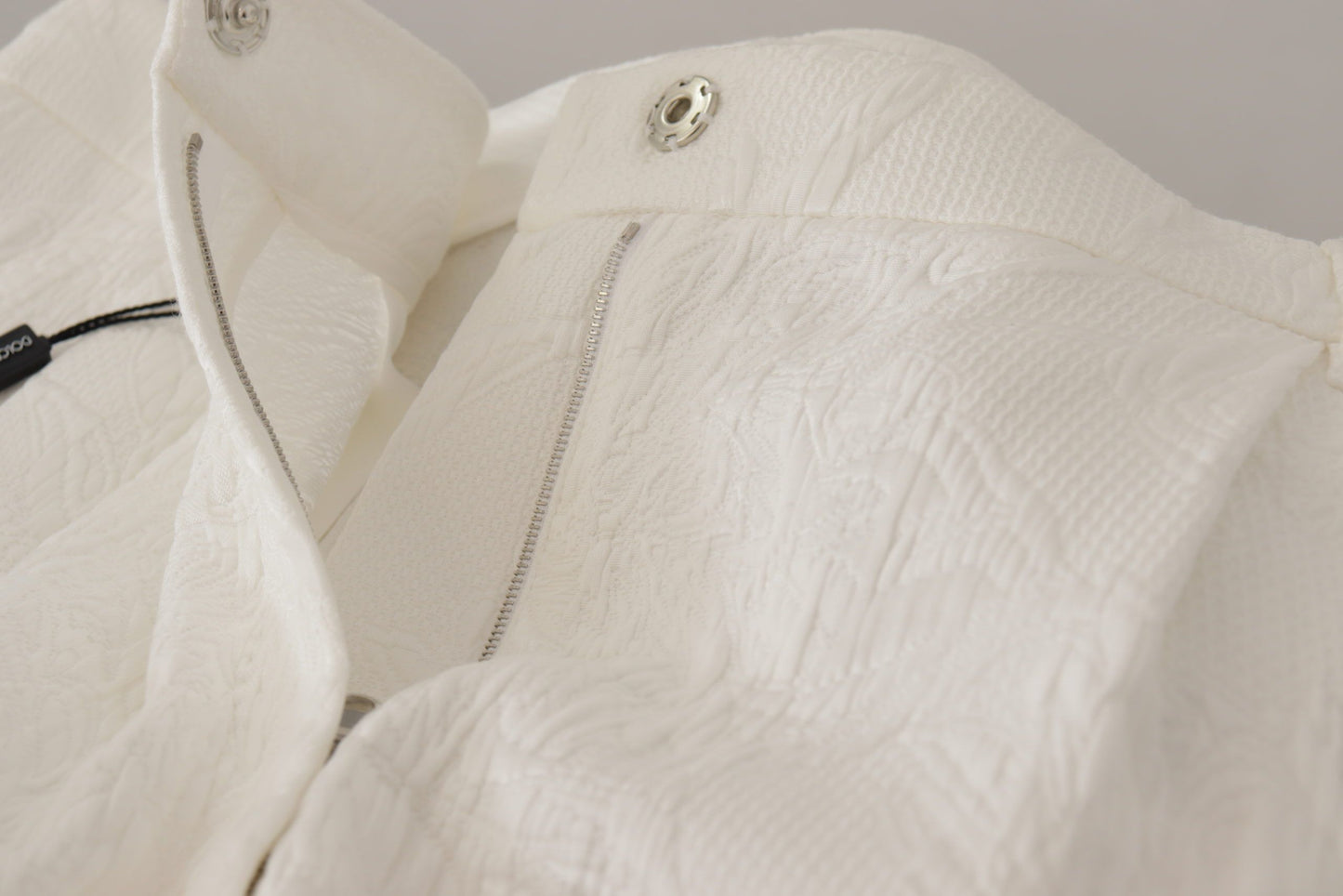 Dolce & Gabbana Elegant High Waist White Culotte Shorts