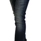 Acht Chic Blue Washed Skinny Low Waist Jeans