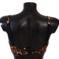 Dolce & Gabbana Brown Leopard Women Bra Underwear