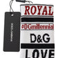Dolce & Gabbana Multicolor Wool Knit D&G Love Wristband Wrap