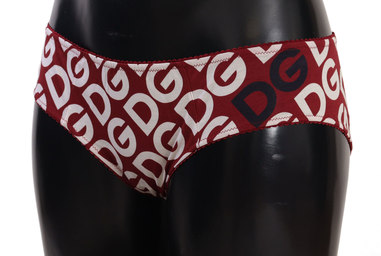 Dolce & Gabbana Multicolor DG Logo Print Slip Bottom Underwear
