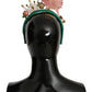 Dolce & Gabbana Stunning Silk & Brass Diadem Headband