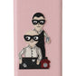 Dolce & Gabbana Chic Pink Leather Power Bank