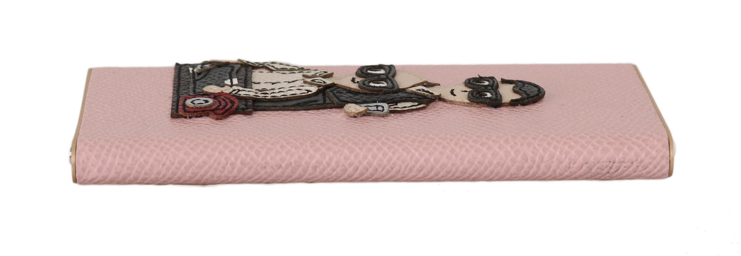 Dolce & Gabbana Chic Pink Leather Power Bank