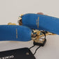 Dolce & Gabbana Elegant Beige Python Leather Shoulder Strap