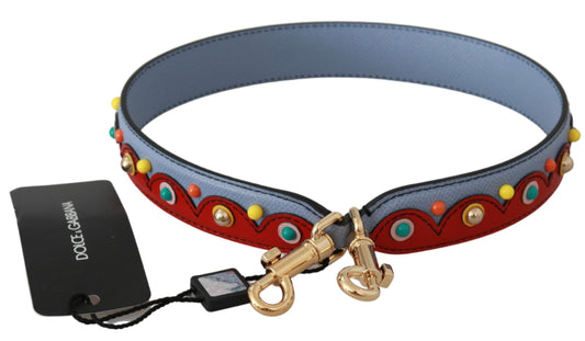 Dolce & Gabbana Elegant Multicolor Leather Shoulder Strap