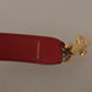 Dolce & Gabbana Elegant Python Leather Shoulder Strap