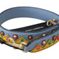 Dolce & Gabbana Multicolor Leather Shoulder Strap Accessory