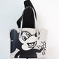 COACH (C6978) Mickey Mouse X Keith Haring Mollie Large Leather Shoulder Tote Bag