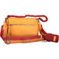 Desigual Chic Orange Shoulder Bag with Contrasting Details