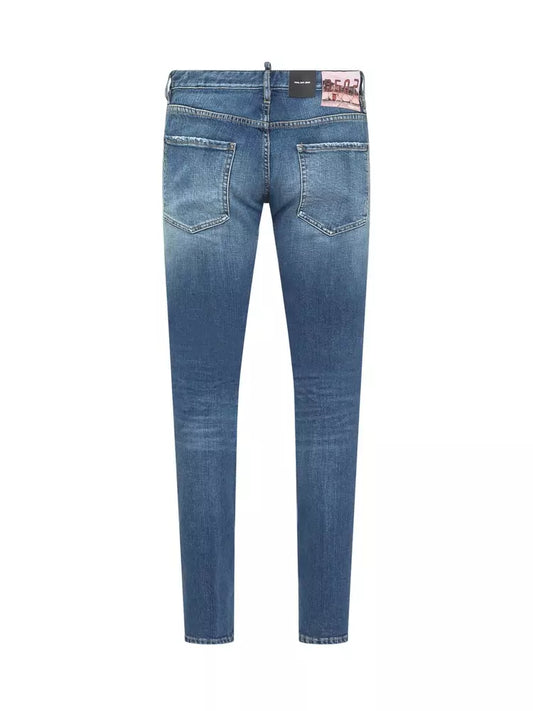 Dsquared² Chic Distressed Denim for Sophisticated Style