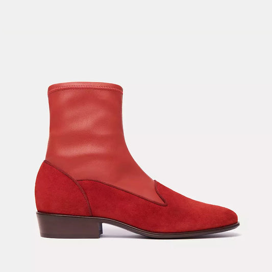 Charles Philip Elegant Suede Ankle Boots