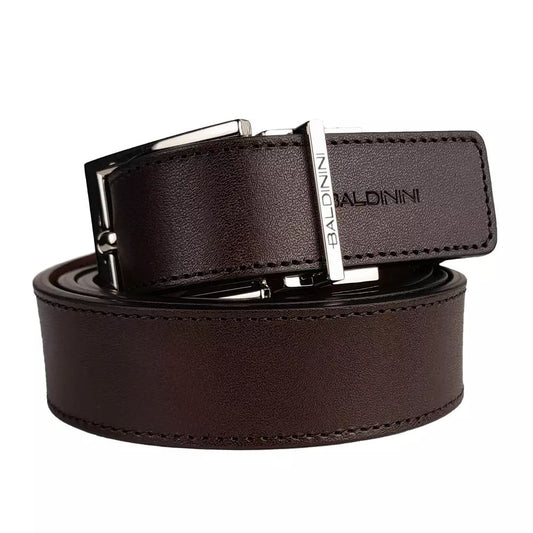 Baldinini Trend Brown Leather Di Calfskin Belt