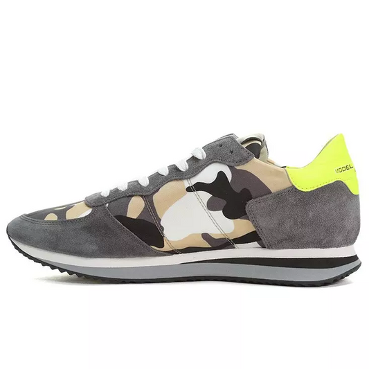 Philippe Model Army Fabric Sneaker