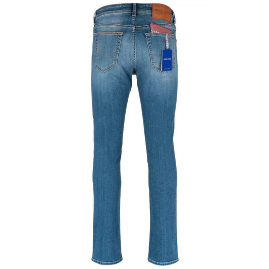 Jacob Cohen Slim Fit Light Blue Stretch Jeans