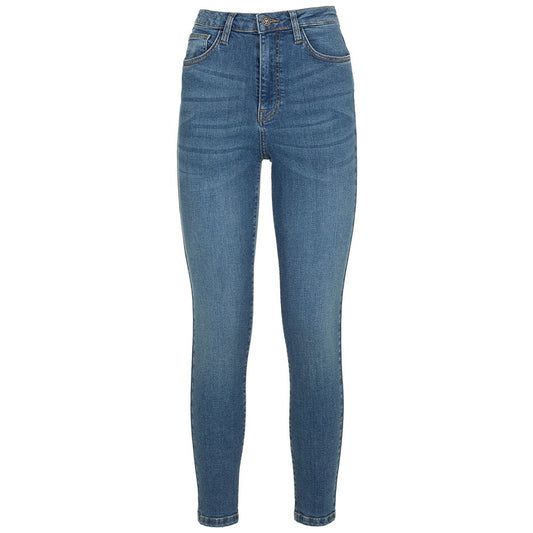 Fred Mello Chic Medium Blue Skinny Jeans for Women