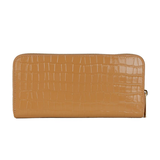 Baldinini Trend Elegant Croco Print Leather Wallet