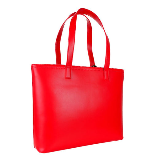 Love Moschino Chic Pink Faux Leather Shopper Tote