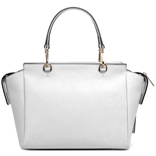 Baldinini Trend Elegant Textured Calfskin Handbag
